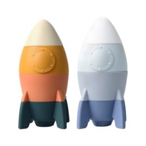 Silicone stackers grey